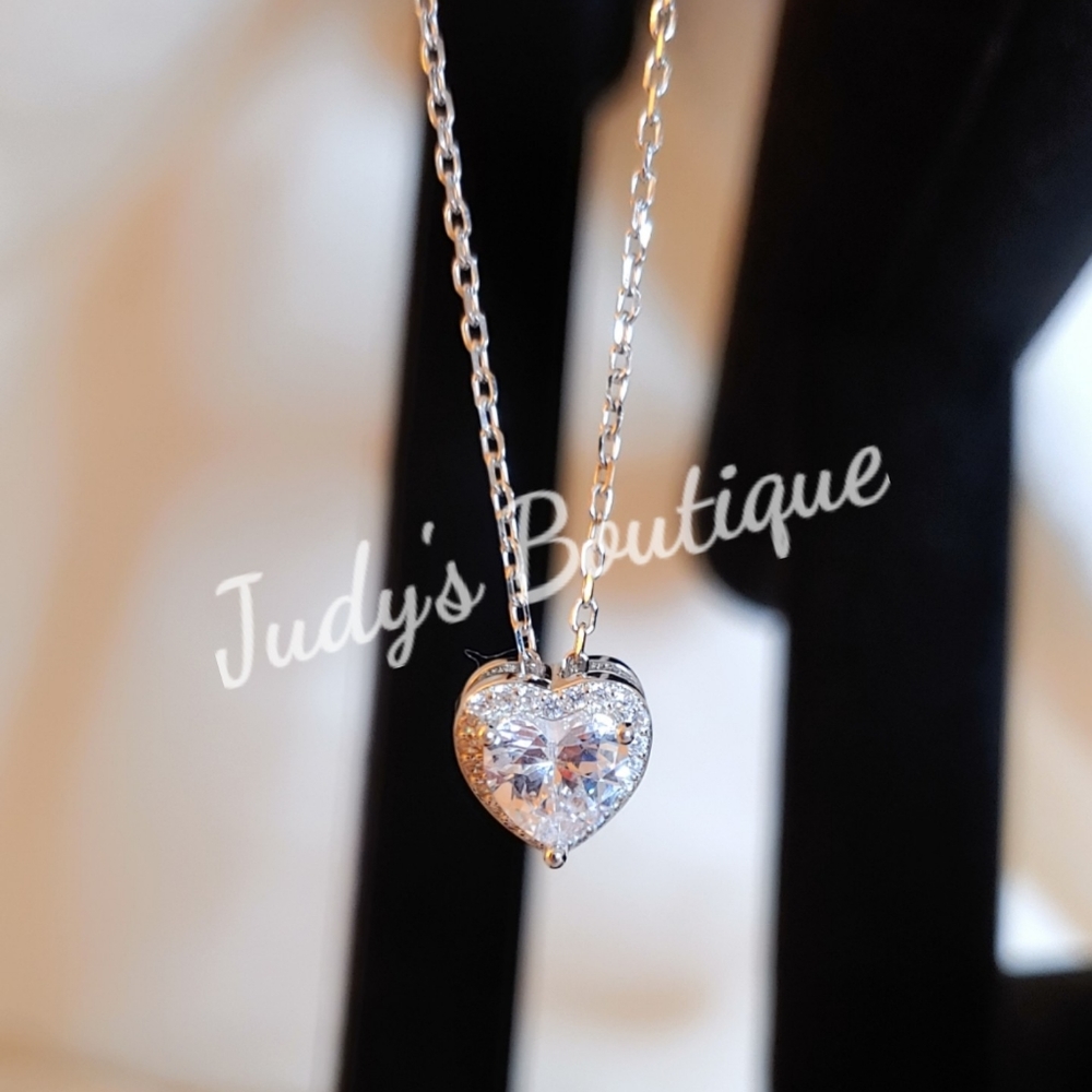 ❤️❤️925 Silver Heart Necklace